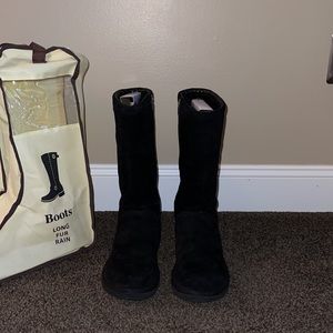 Uggs Tall Black size 9 women